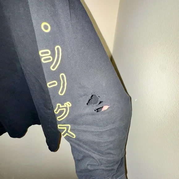 *Flaws* Stranger Things x Chogrin Elegorgon Long Sleeve Shirt - Picture 7 of 11